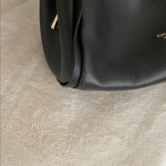 SOLD! KATE SPADE Knott Large Shoulder in Bag Black Pebbled Leather - Picture 7 of 17